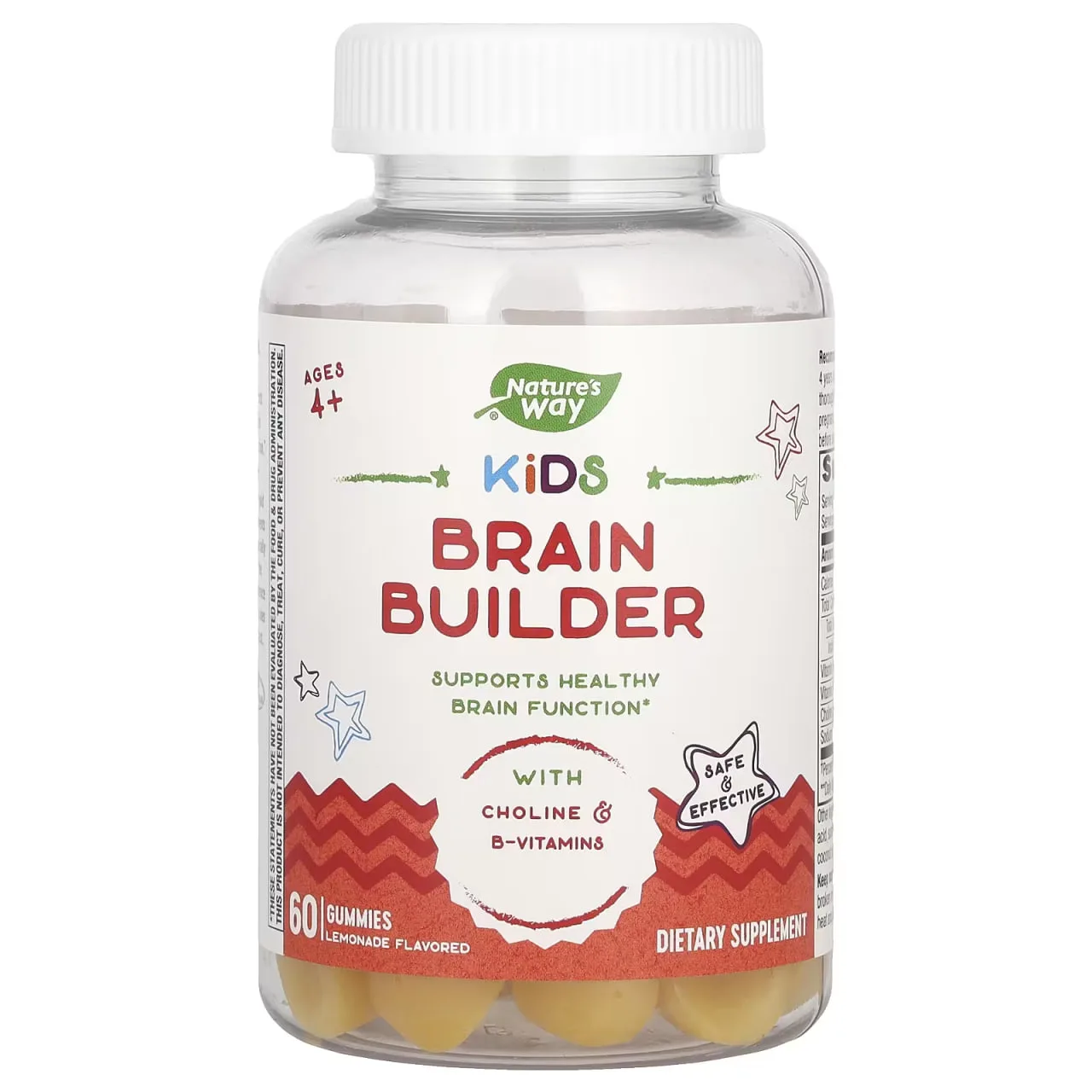 Kids Brain Builder Gummy - 60 штук