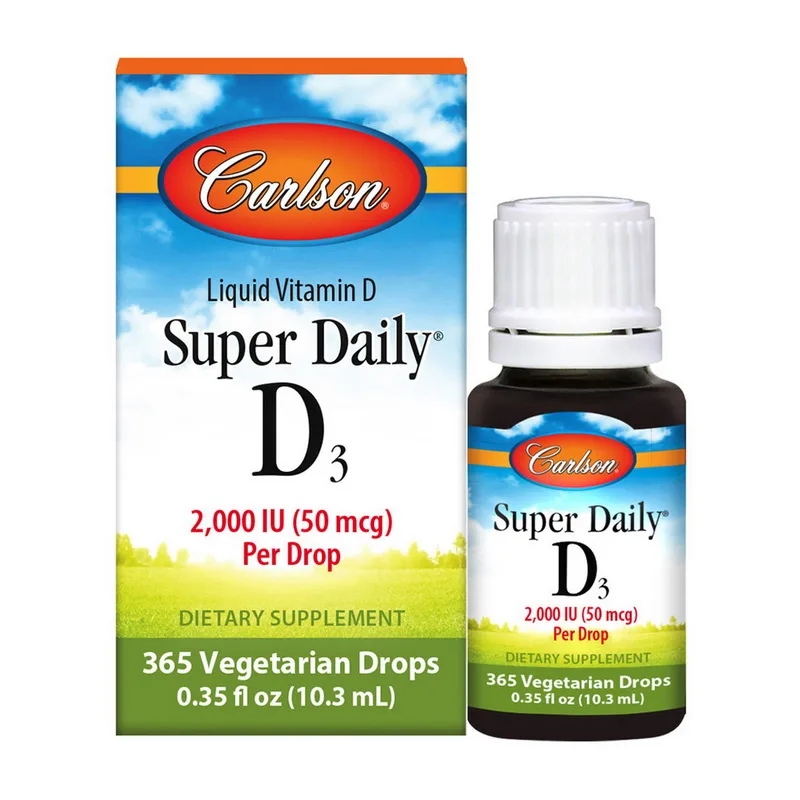 Super Daily D3 Liquid 2000 IU - 10,3 мл