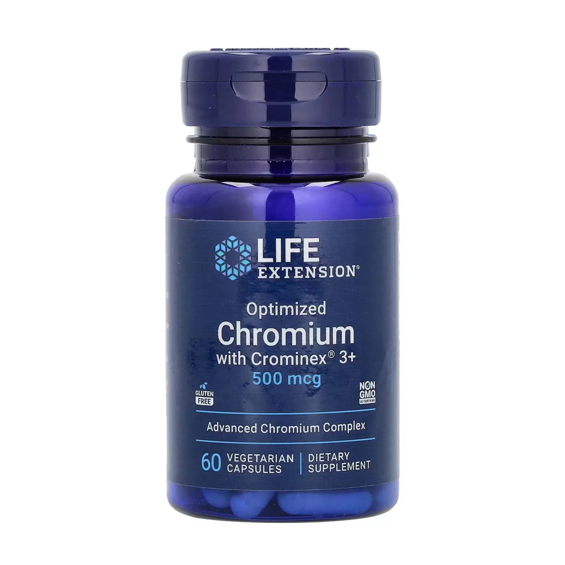 Optimized Chromium with Crominex® 3+ 500 мкг - 60 капсул