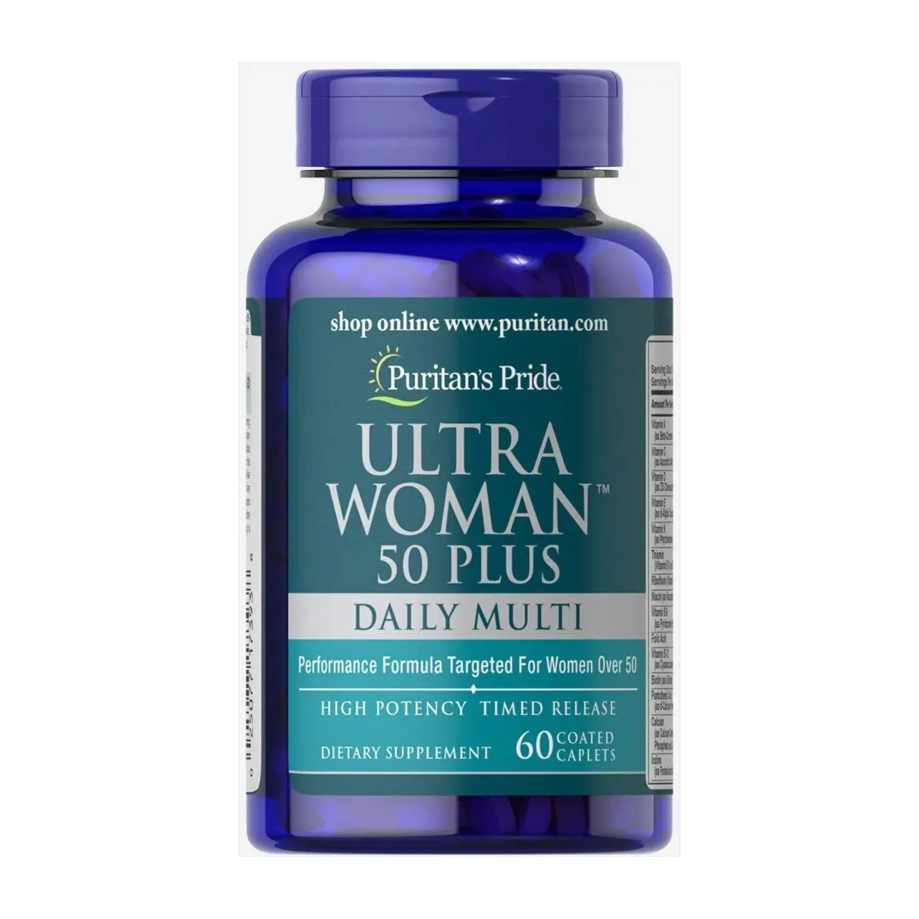 Ultra Woman™ 50 Plus Multi-Vitamin with Zinc - 60 капсул
