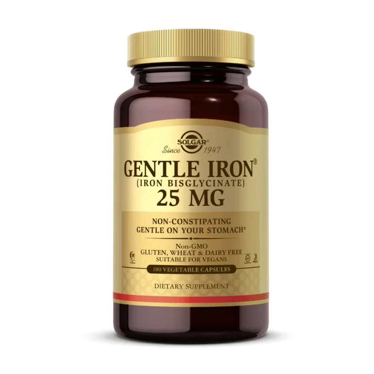 Gentle Iron 25 мг iron bisglycinate - 180 капсул