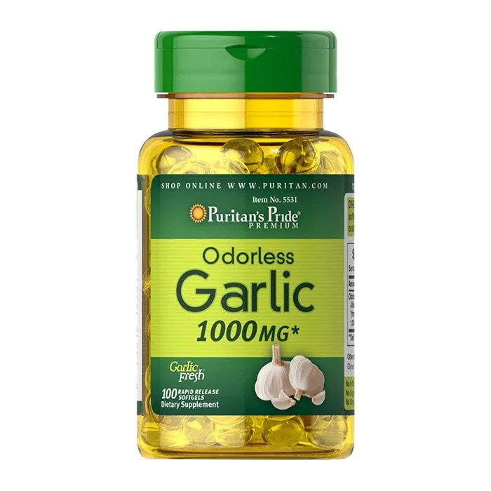 Odorless Garlic Extract 1000 мг - 100 софтгель