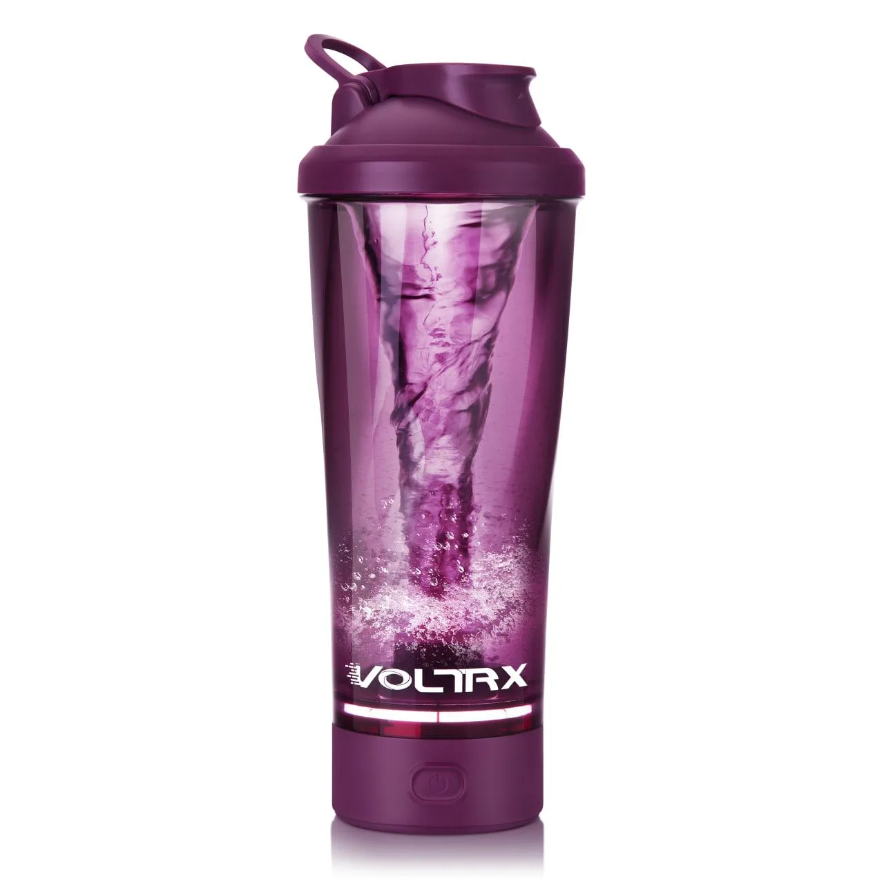 Шейкер спортивний електричний VOLTRX VortexBoost 600 мл. Tritan Purple