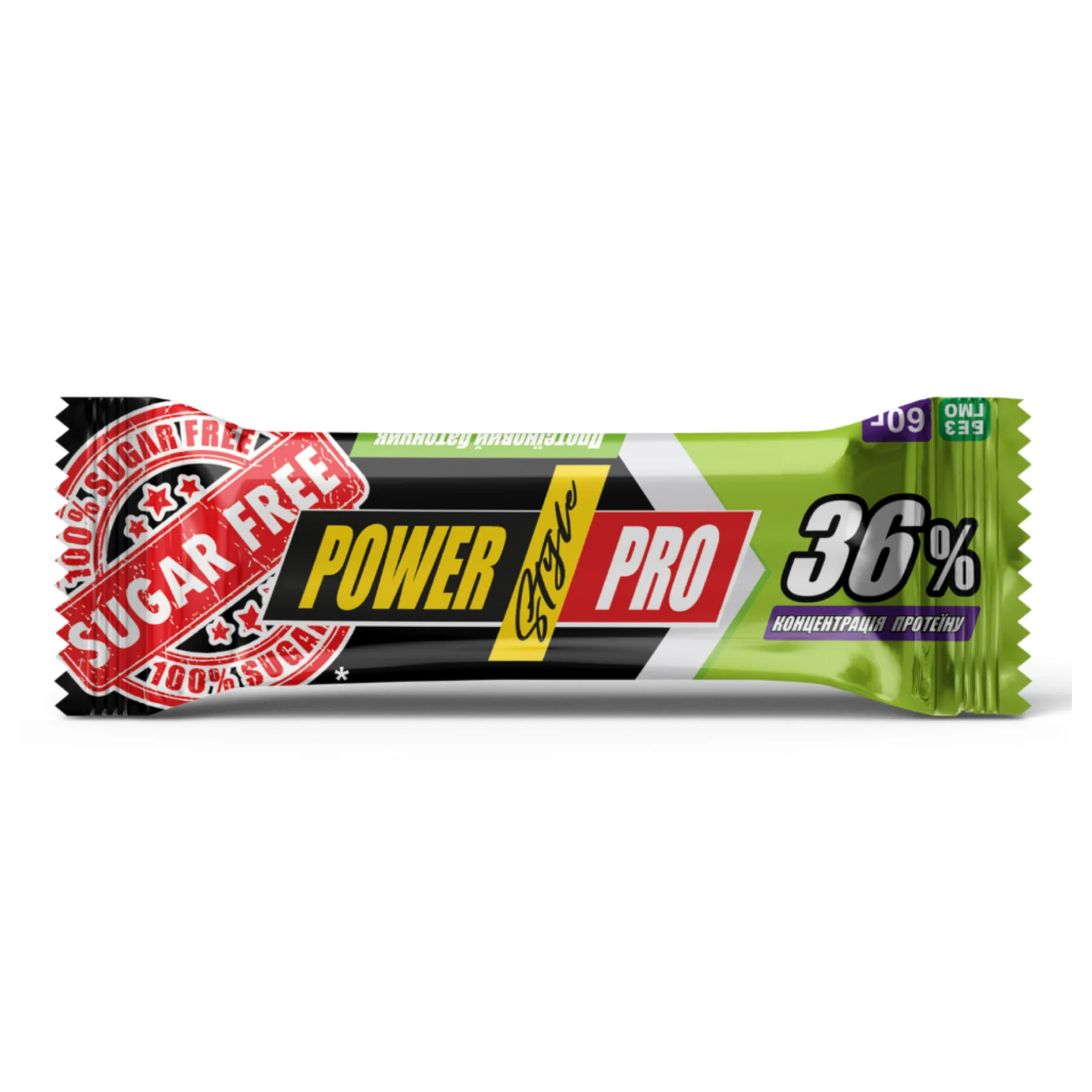 Protein Bar 36% - 20x60 г горіхи без цукру