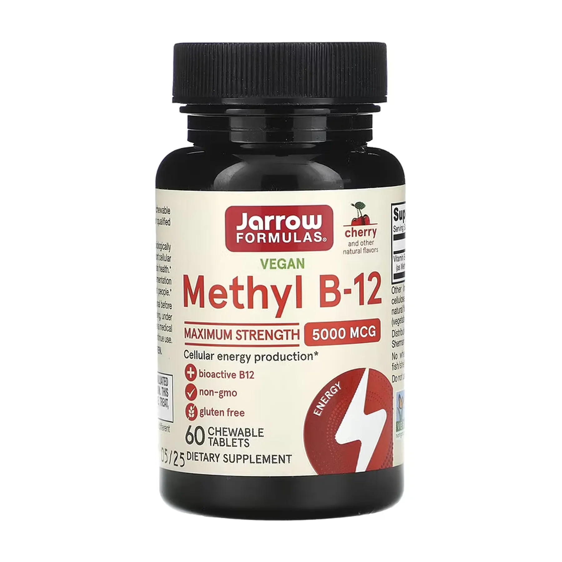 Methyl B-12 Methylcobalamin 5000 мкг - 60 жув. таблеток таблеток вишня