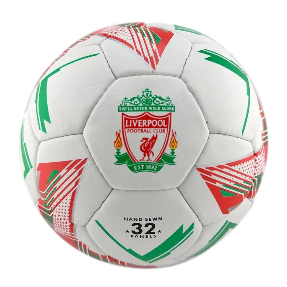 М'яч футбольний клуб "Liverpool" - білий/зелений/червоний