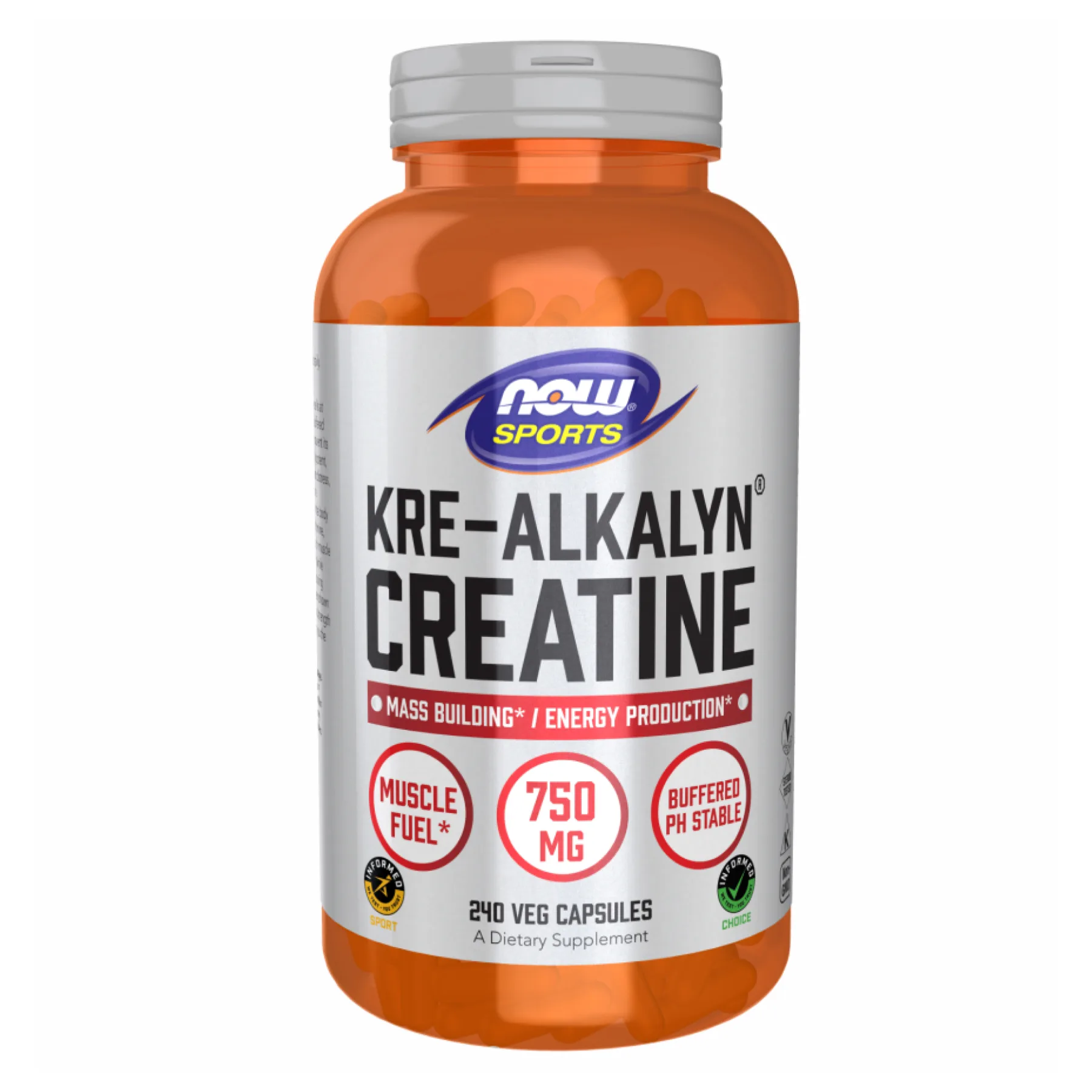 Kre-Alkalyn(R) Creatine 750 мг - 240 капсул