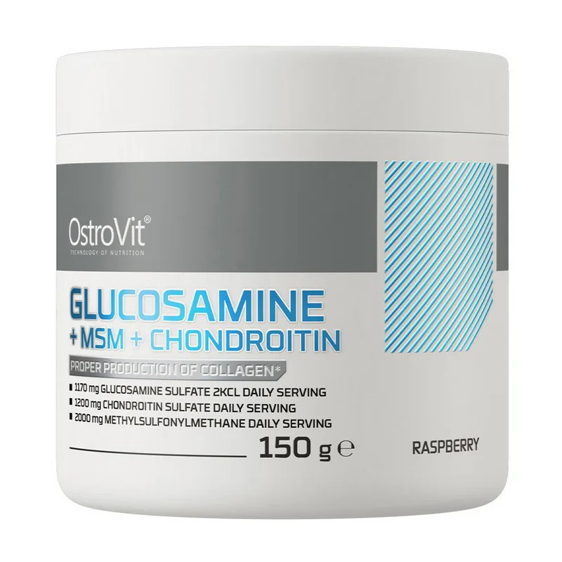 Glucosamine MSM Chondroitin - 150 г малина