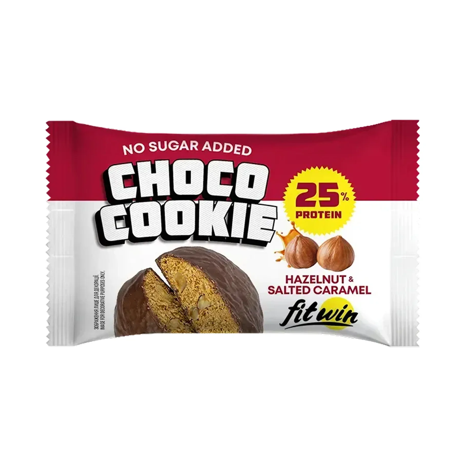 Choco Cookie 25% - 40 г фундук солений карамель