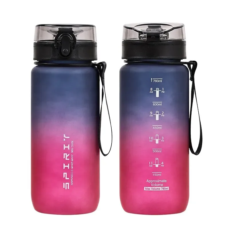 Пляшка для води Spirit 500 мл 8689 синій-червоний