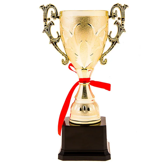 Sports Cup with Handles 24 cm Gold 1893-В