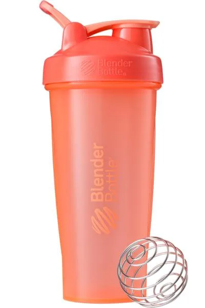 Шейкер спортивний BlenderBottle Classic Loop 820 мл кораловий