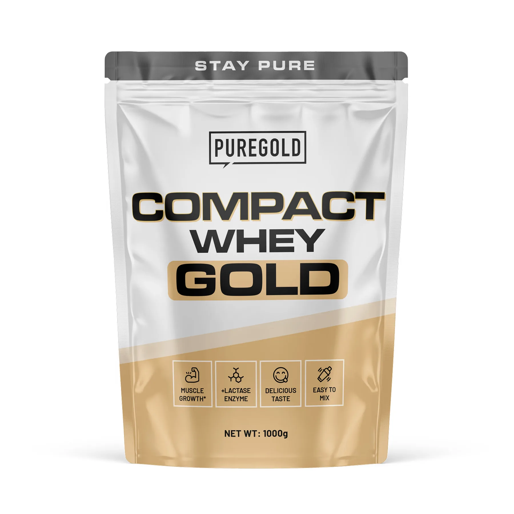 Compact Whey Gold - 1 кг шоколадно карамельний