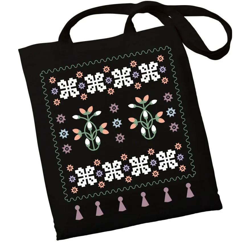 Екошопер BookOpt BK4095 українські мотиви, чорний