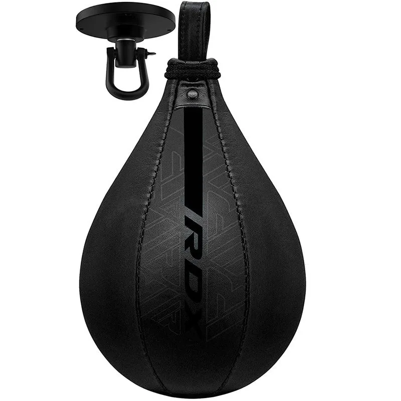 Пневмогруша боксёрская RDX F6 KARA SPEED BALL + swivel Matte Black
