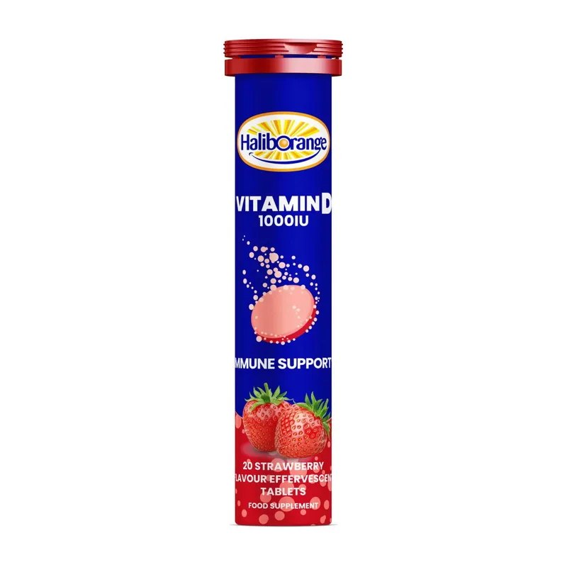 Vitamin D-1000 IU - 20 таблеток полуниця універсальний