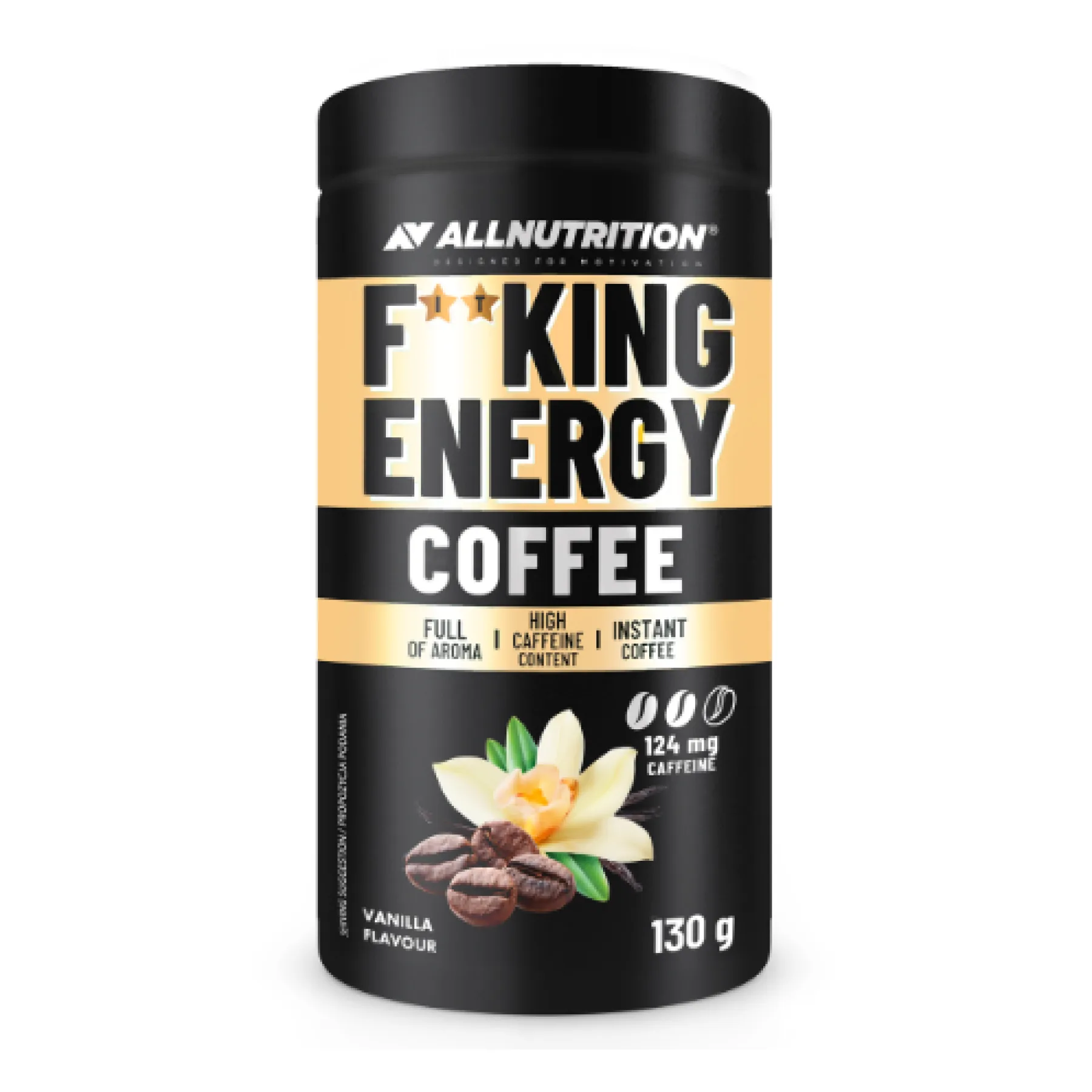 Fitking Delicious Energy Coffee - 130 г ваніль