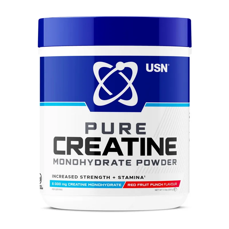 Creatine Monohydrate - 500 г червоний фруктовий пунш