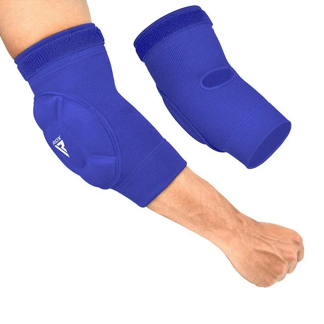 Sports Elbow Pads RDX Hosiery Elbow Foam Blue/White M