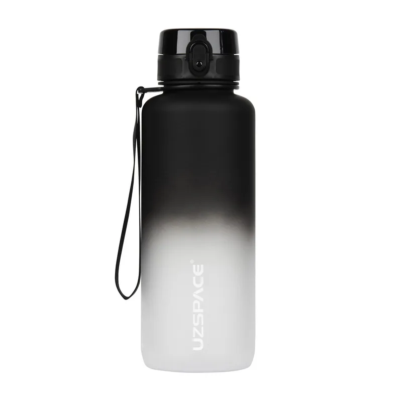 Uzspace Frosted Gradient Waterbottle 3056 1,5 л чорний/white