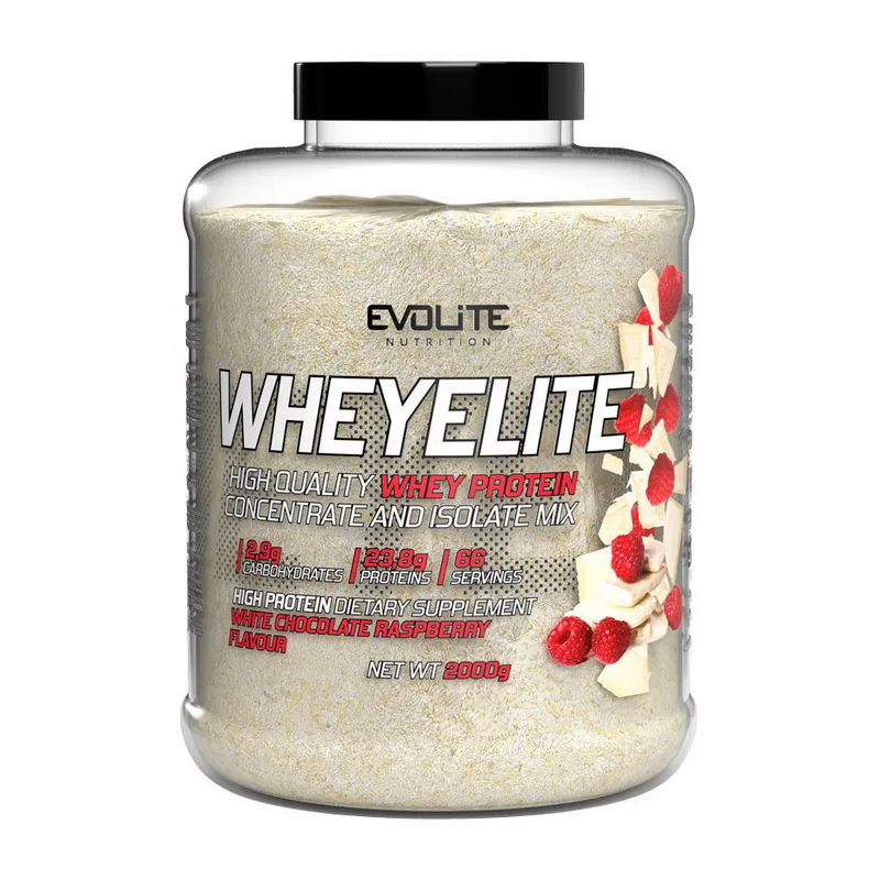 Whey Elite - 2 кг білий шоколад малина