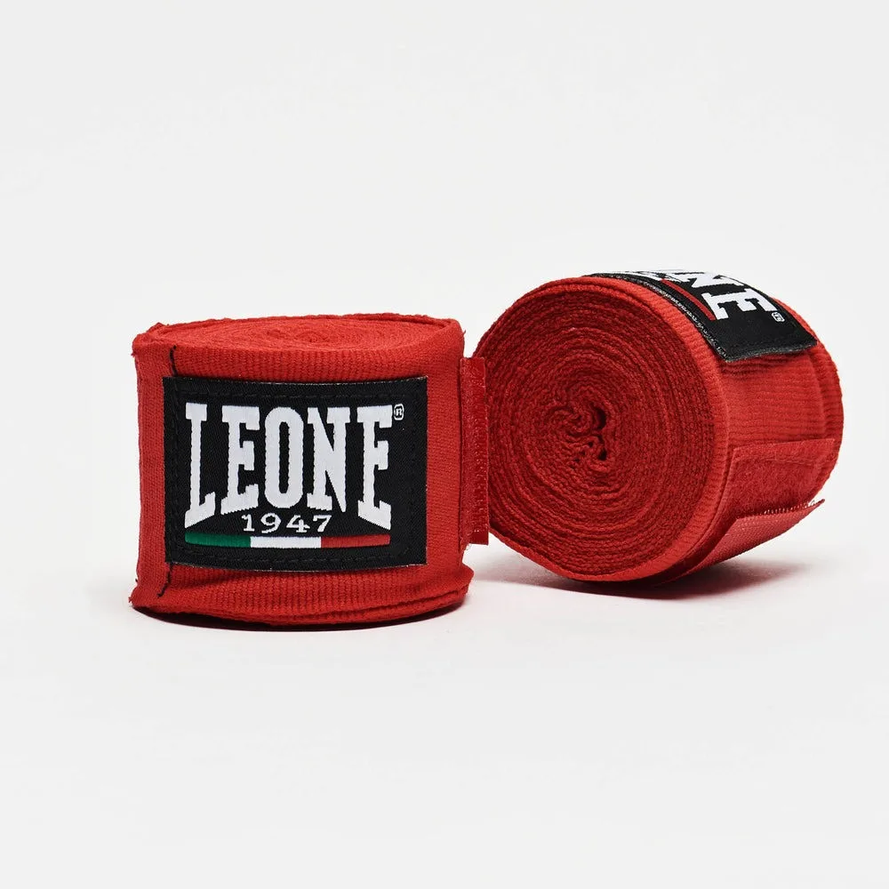 Бинти для боксу Leone AB705 Red 3,5m