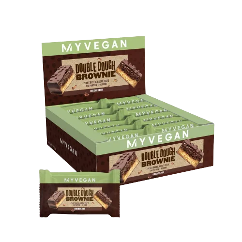 Vegan Double Dough Brownie - 12x60 г Шоколадна крихта
