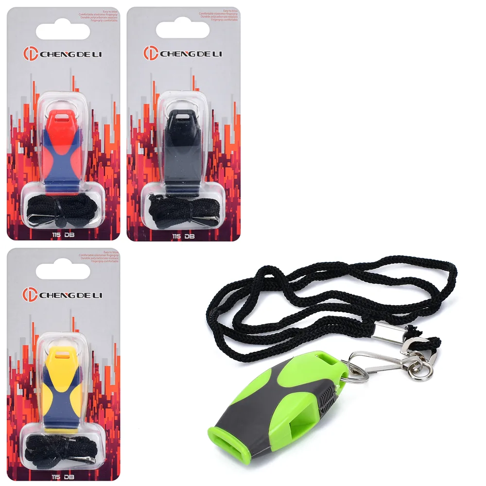 Свисток Chengdeli пластик 4416 Зелений