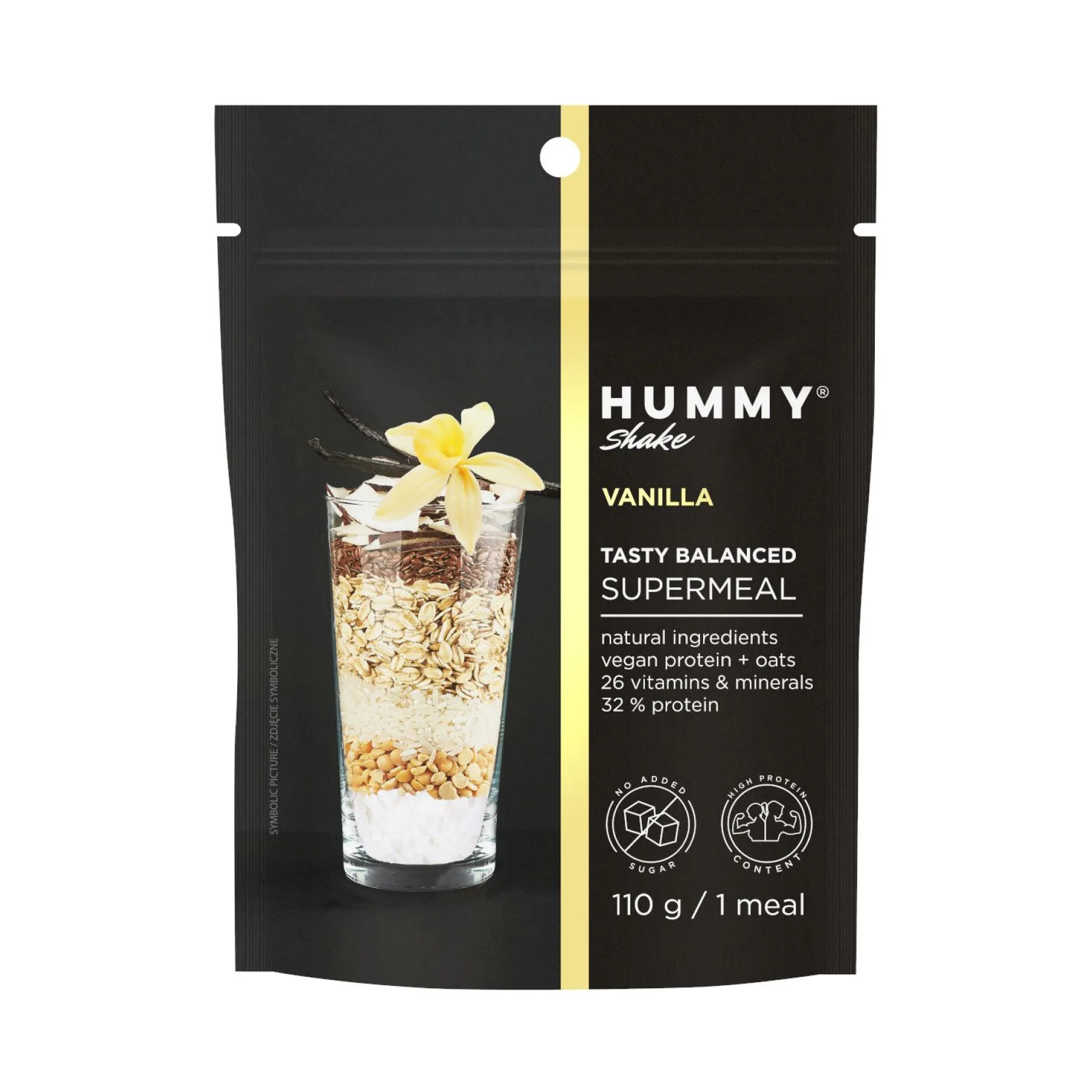 Hummy Shake Tasty Balanced Supermeal - 110 г ваніль
