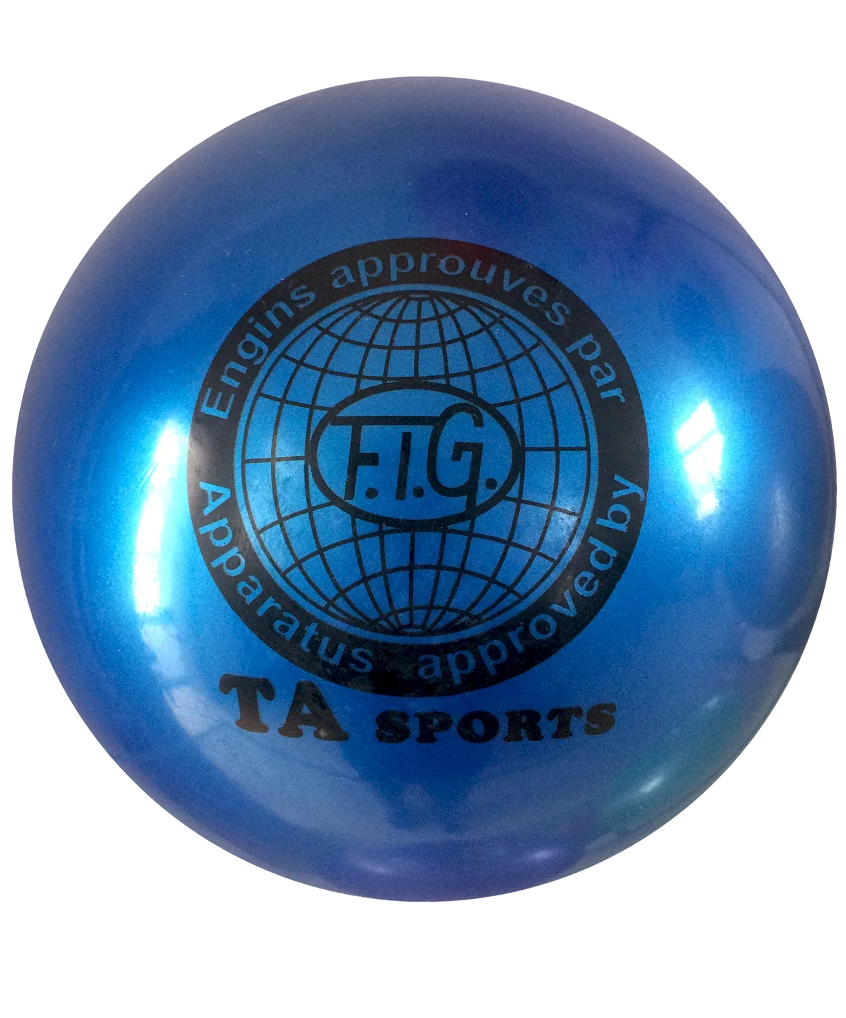 М'яч для художньої гімнастики 15 см синій