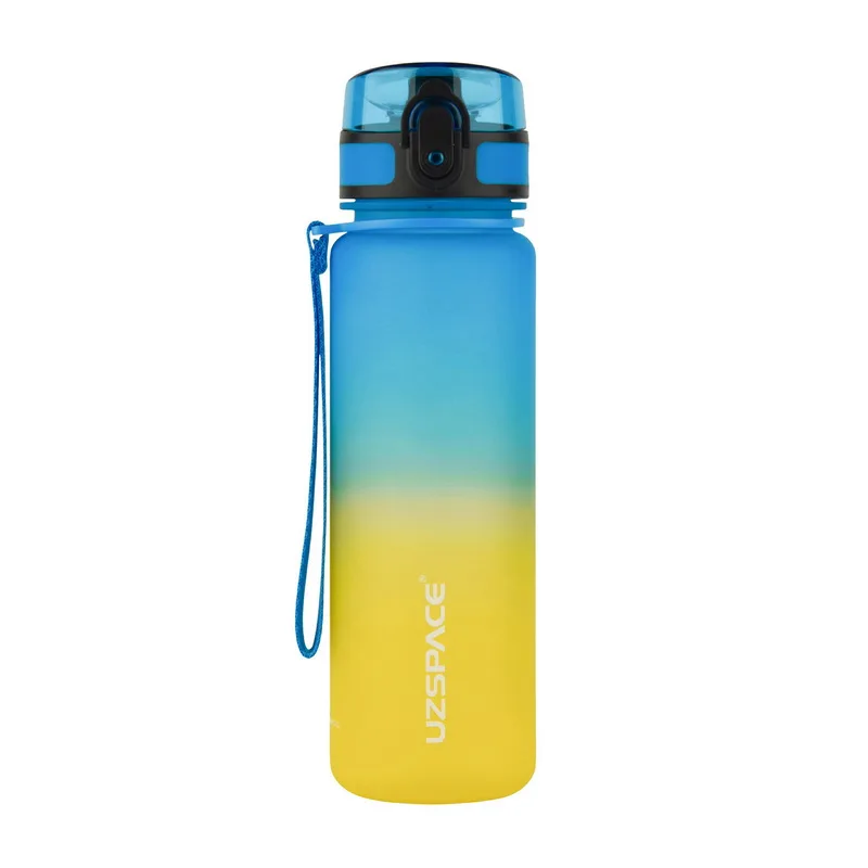 Uzspace Tamish Frosted Waterbottle 3026 - 500 мл синій/жовтий