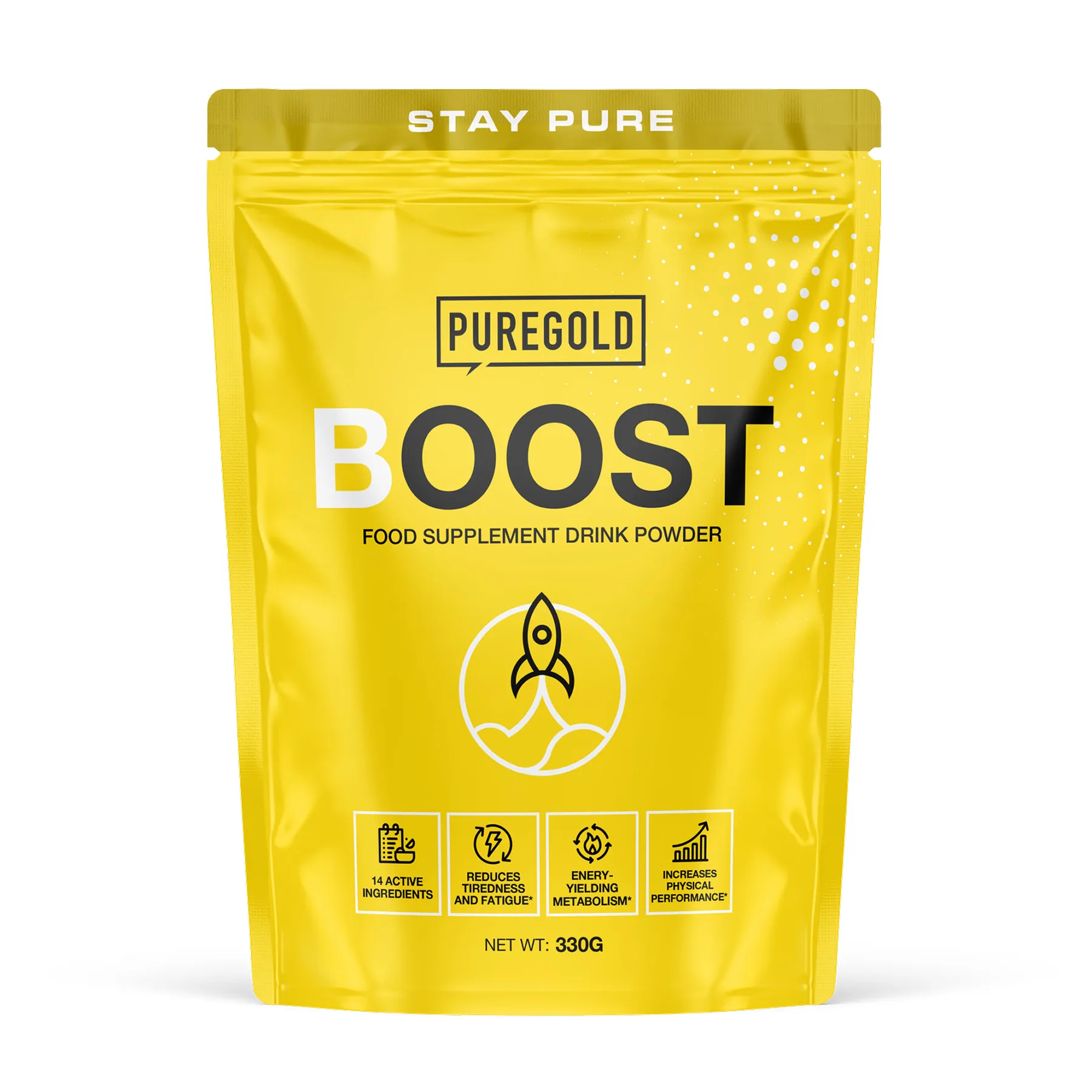 Boost Pre-Workout - 330 г зелене яблуко