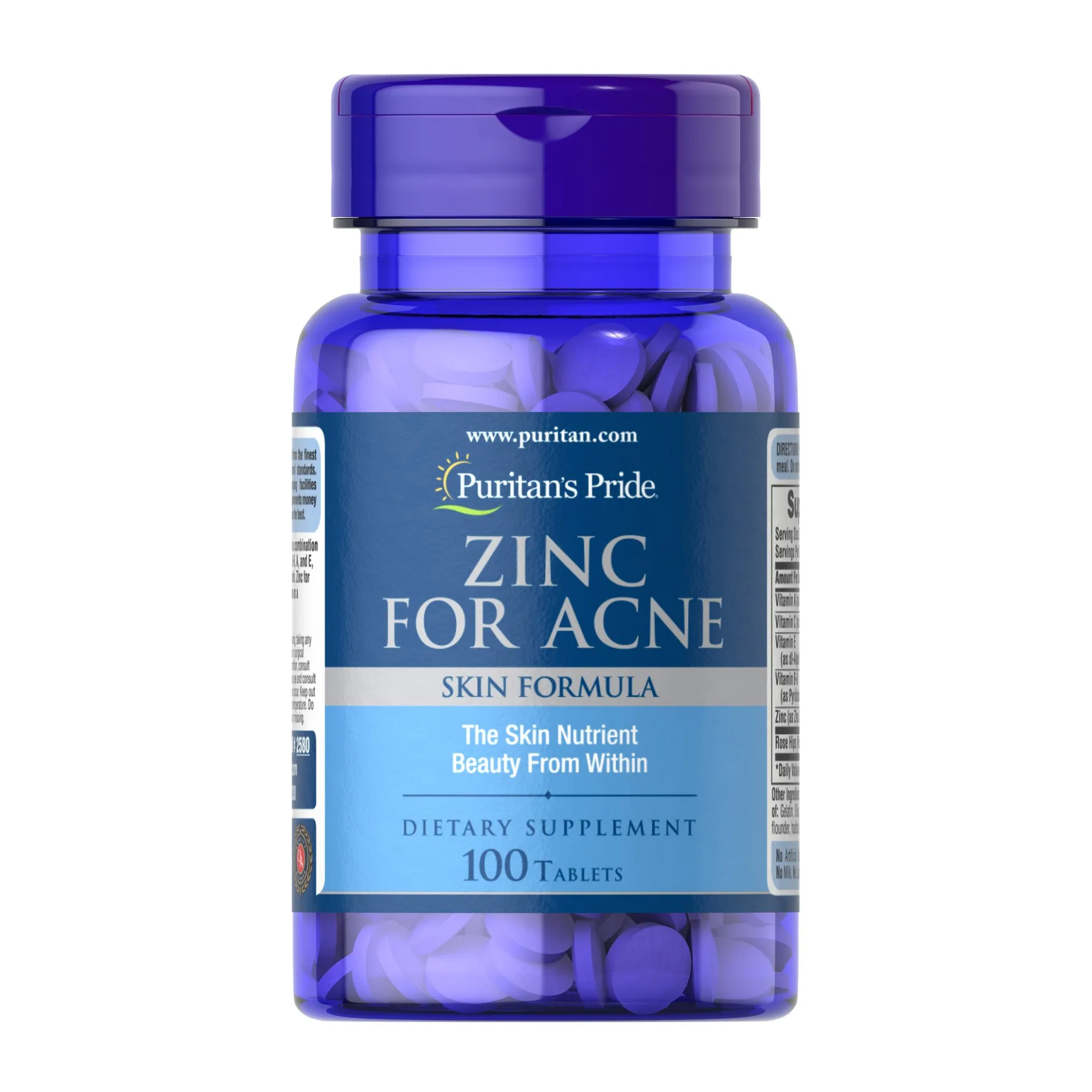 Zinc for Acne - 100 таблеток
