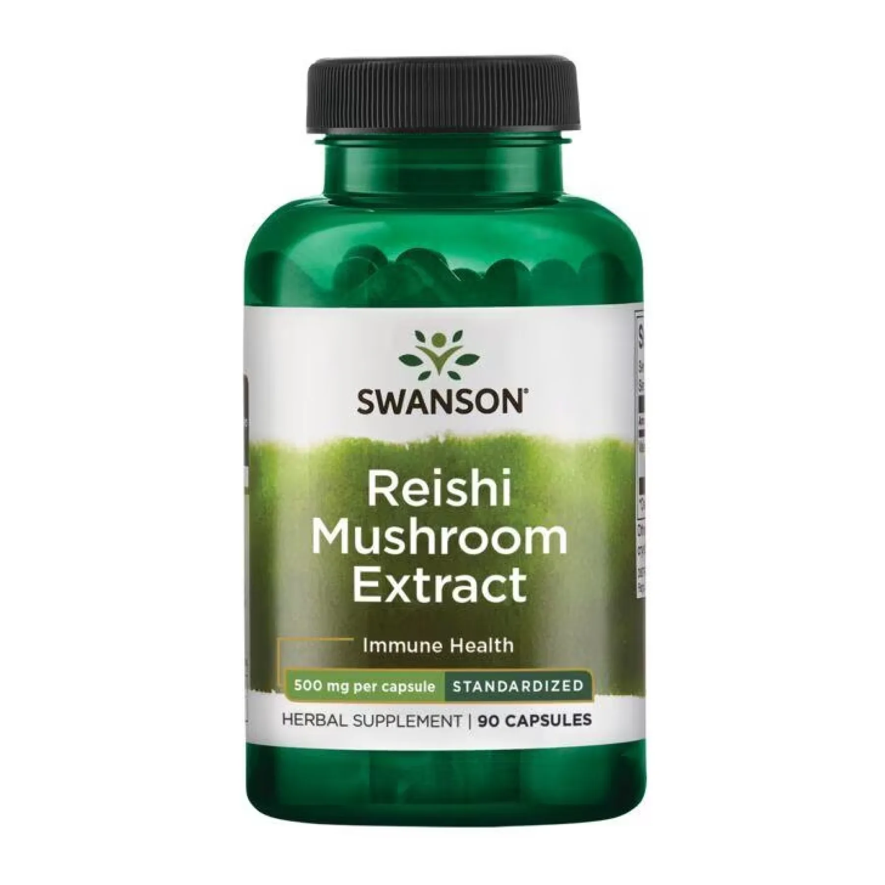 Reishi Mushroom Extract Standardized 500 мг - 90 капсул