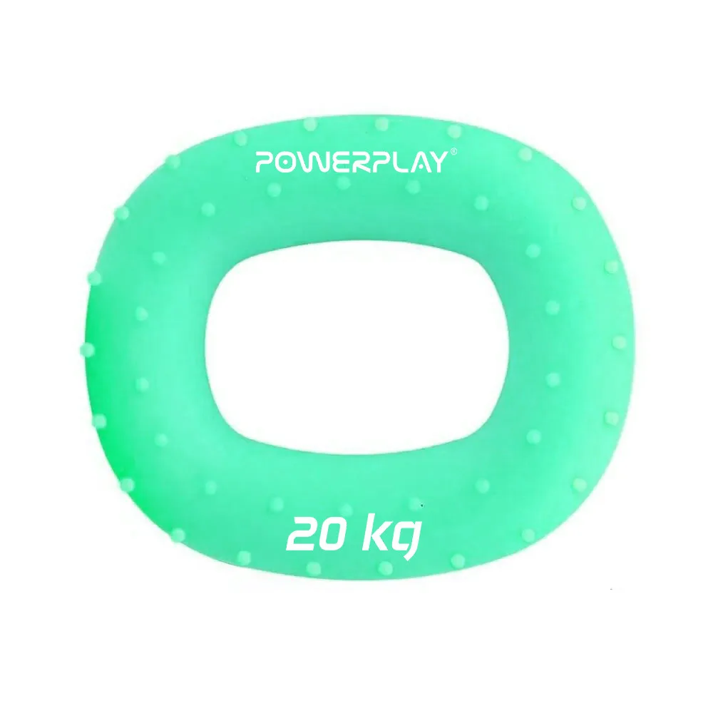 Еспандер кистьовий силіконовий PowerPlay PP-4337 Hand Grip Medium 20 кг. зелений