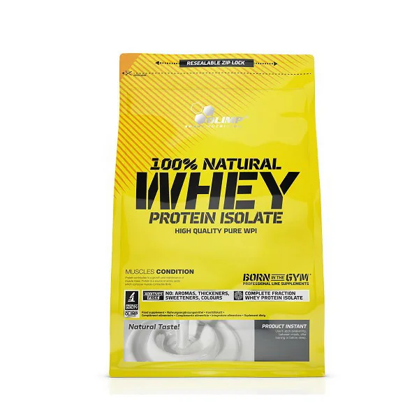 100% Natural Whey Protein Isolate - 600 г натуральний