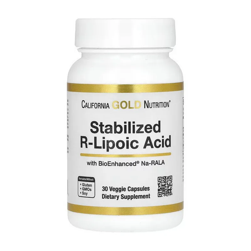 Stabilized R Lipoic Acid - 30 капсул