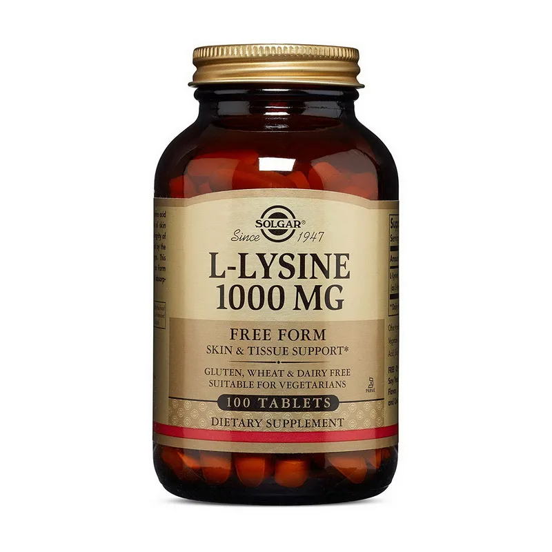 L Lysine 1000 мг - 100 таблеток