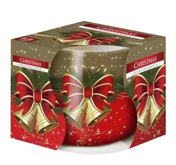 Ароматична свічка в скляному стакані різдво христове SN 71 s-02