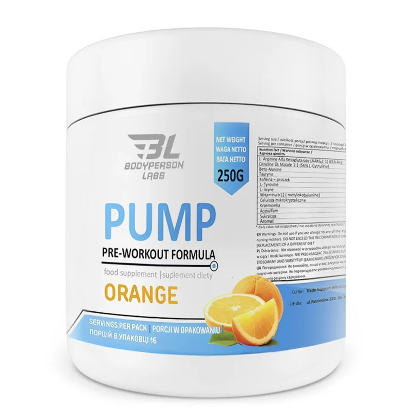 Pre-Workout Formula - 250 г апельсин