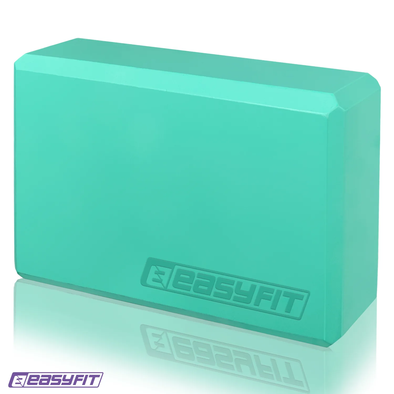 Блок для йоги EasyFit EVA м'ятний