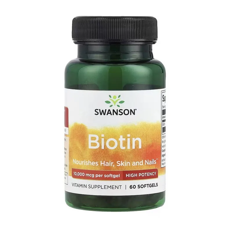 Biotin 10,000 мкг - 60 софтгель