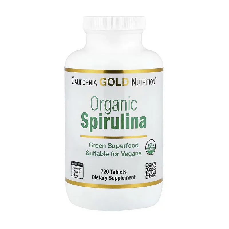 Organic Spirulina - 720 таблеток