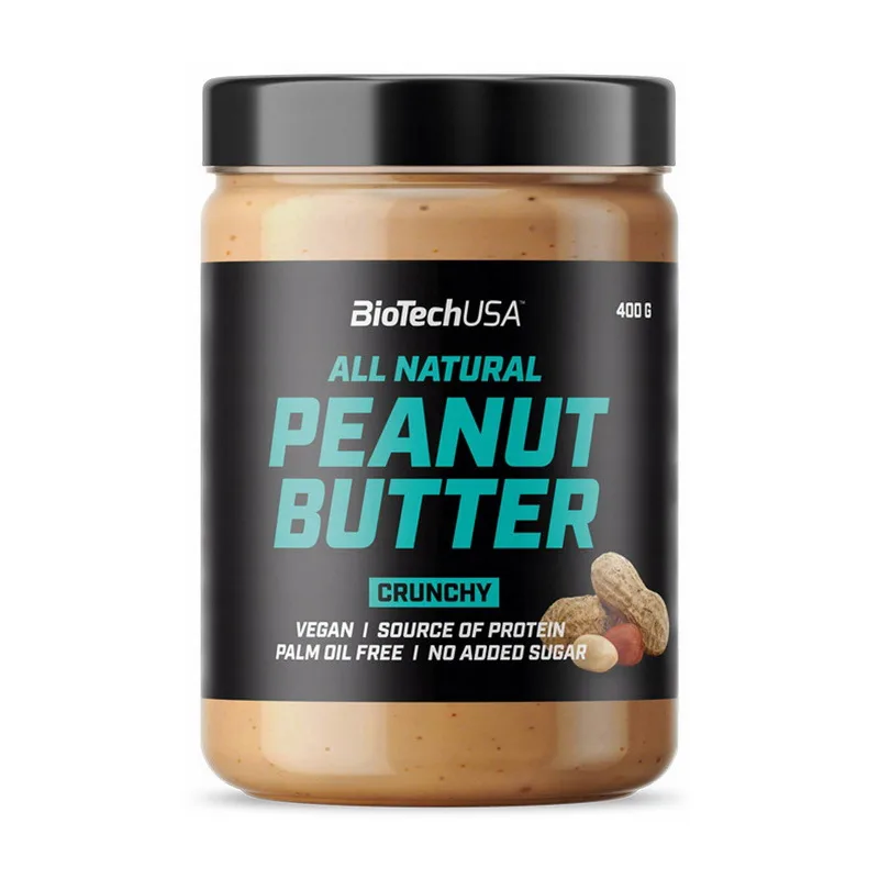 All Natural Peanut Butter - 400 г кранч