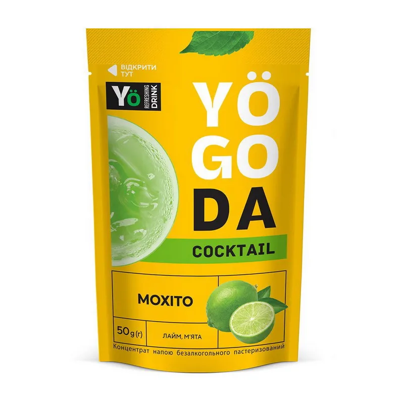 Yogoda Cocktail - 50 г лайм м'ята