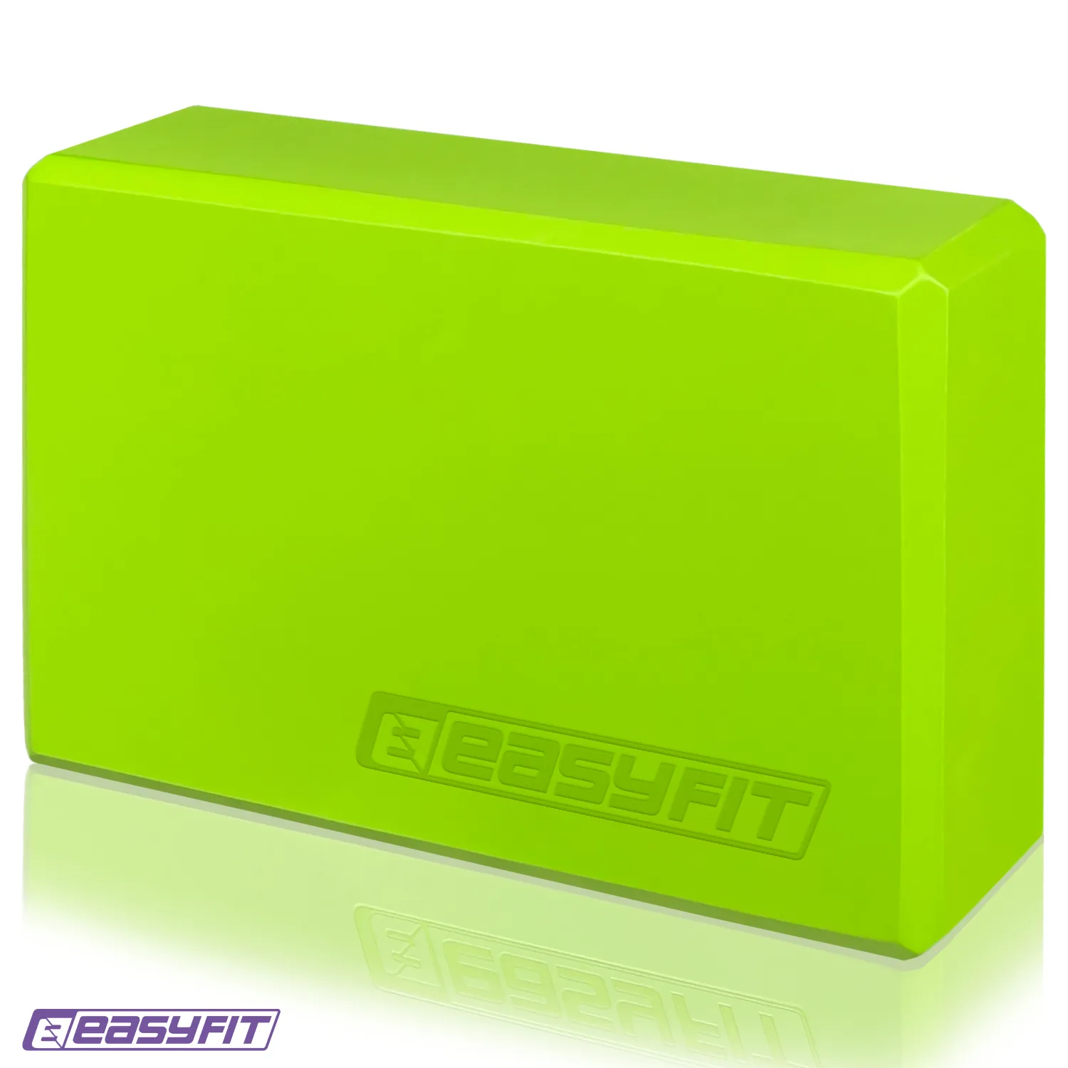 Блок для йоги EasyFit EVA салатовий