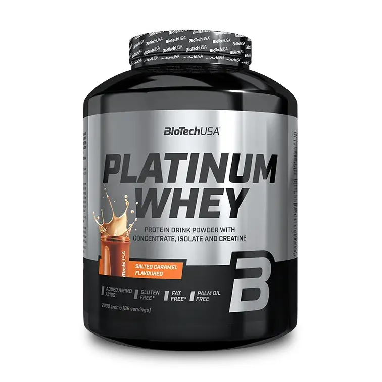 Platinum Whey - 2 кг bourbon Ванільне морозиво