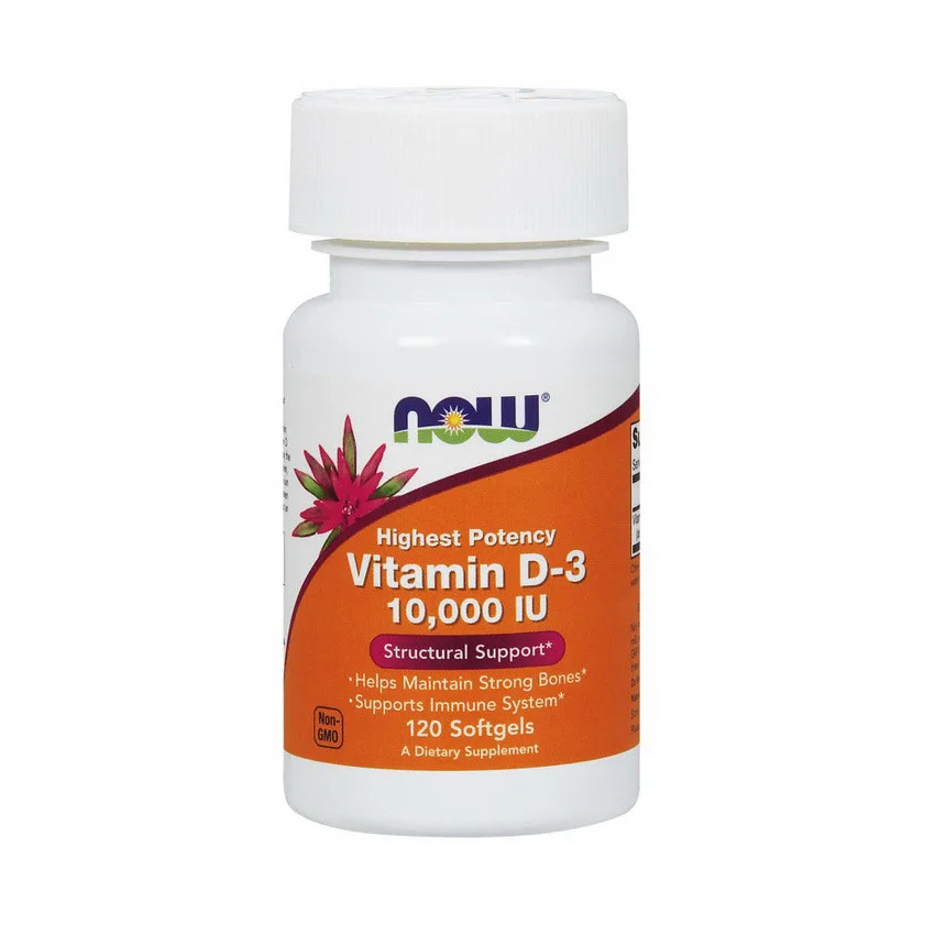 Vitamin D-3 250 мкг 10,000 IU - 120 софтгель