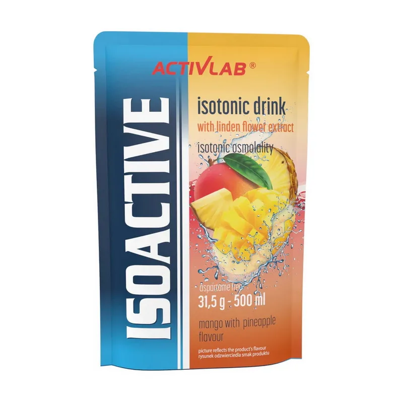 Isoactive Isotonic Drink - 31,5 г mango with Ананас