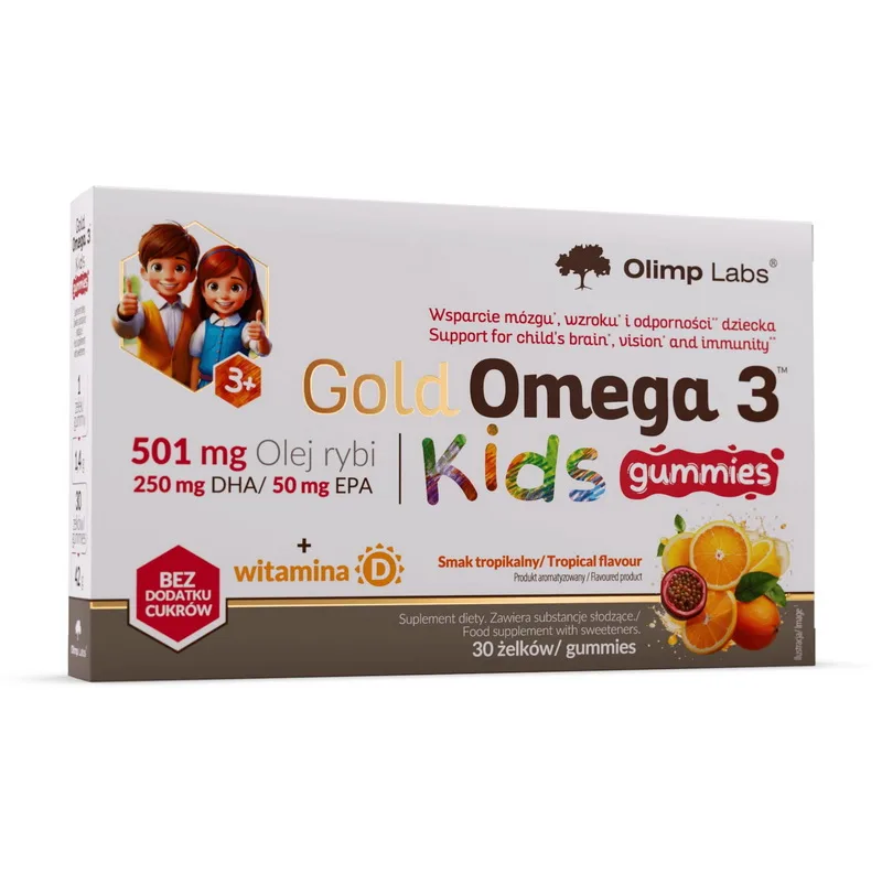 Gold Omega 3 Kids - 30 жуйок